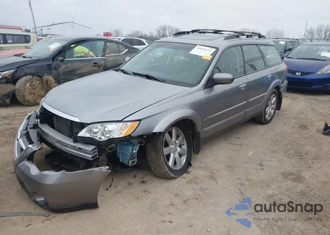 2008 Subaru Outback 2.5I Limited/2.5I Limited L.l. Bean Edition from USA, damaged, VIN 4S4BP62C987326859